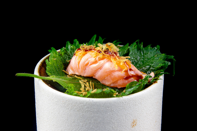 151 / Nigiri cheese fire