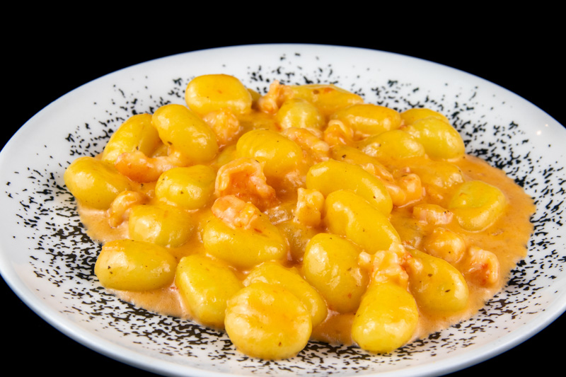 268 / Gnocchi con gamberi